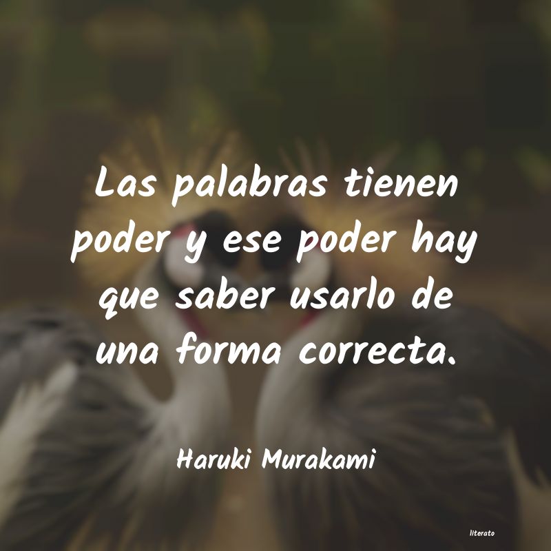 Frases de Haruki Murakami