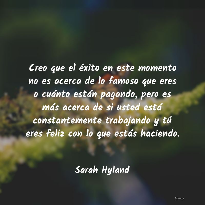 frases de Sarah Hyland
