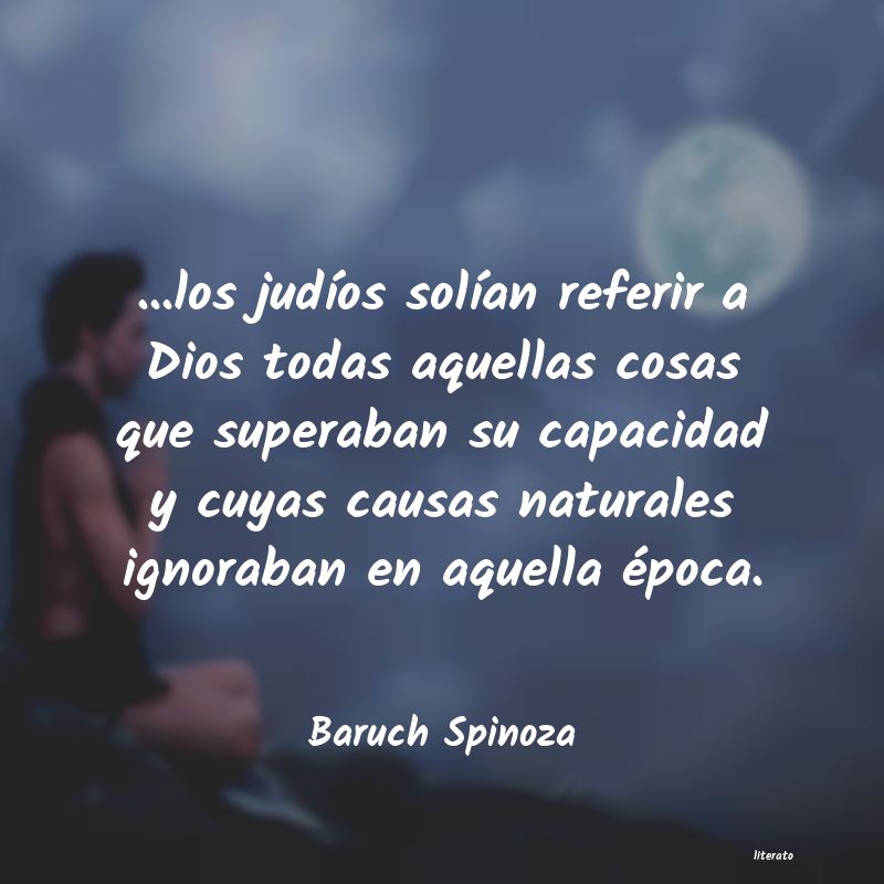 Frases de Baruch Spinoza