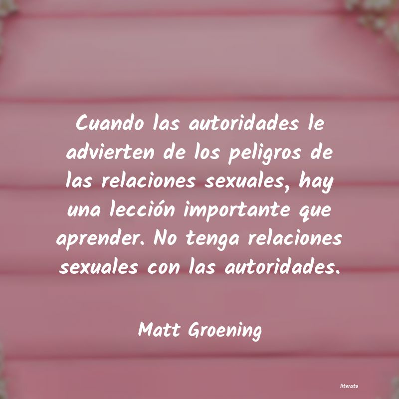 Frases de Matt Groening