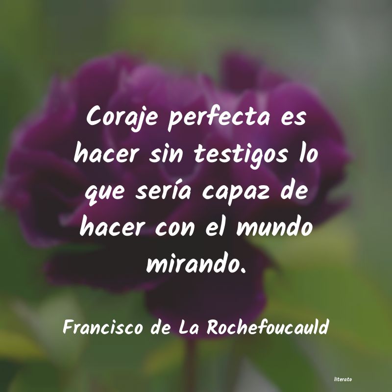 Frases de Francisco de La Rochefoucauld