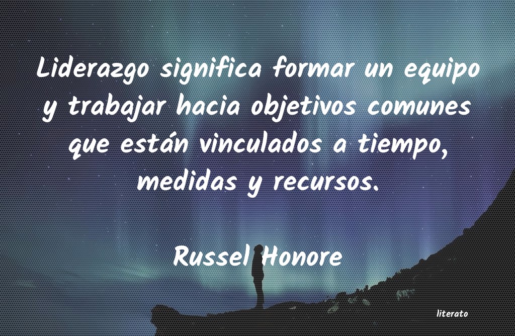Frases de Russel Honore
