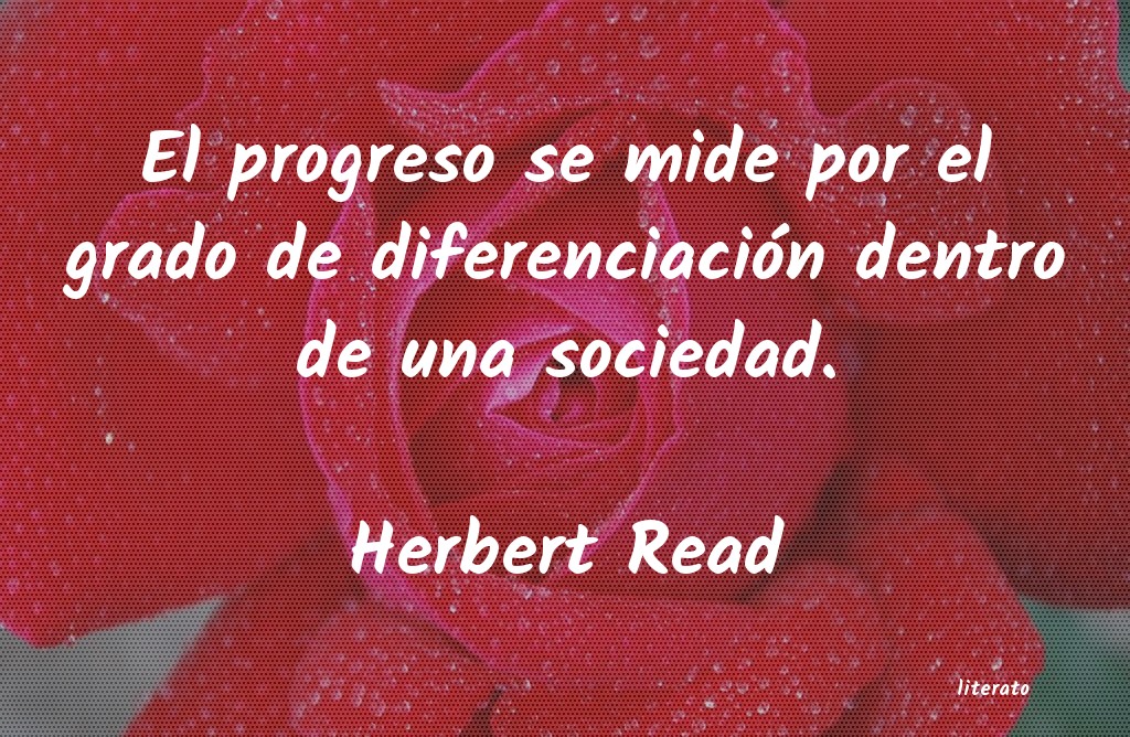 Frases de Herbert Read