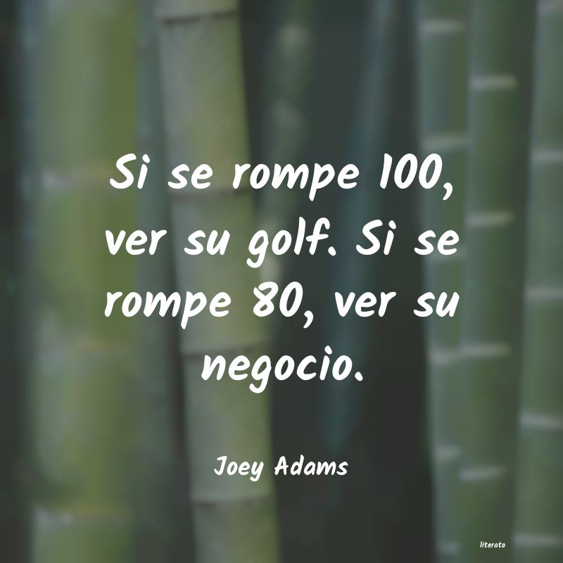 Frases de Joey Adams