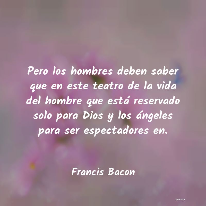 frases de Francis Bacon