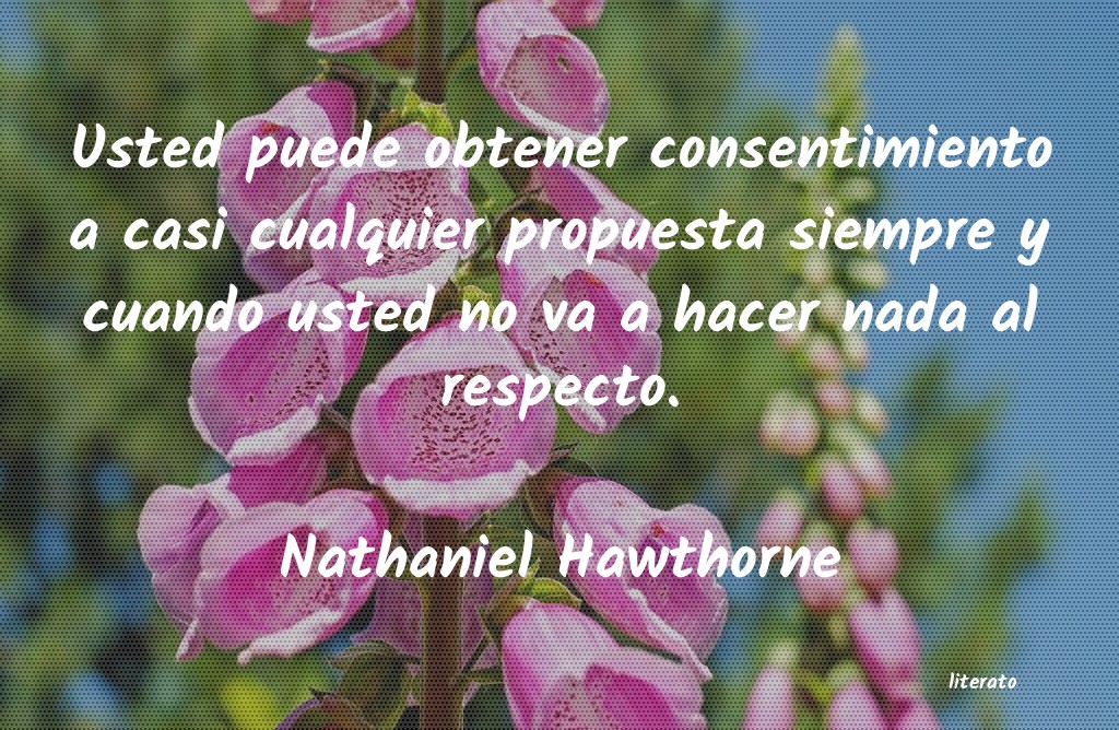 Frases de Nathaniel Hawthorne