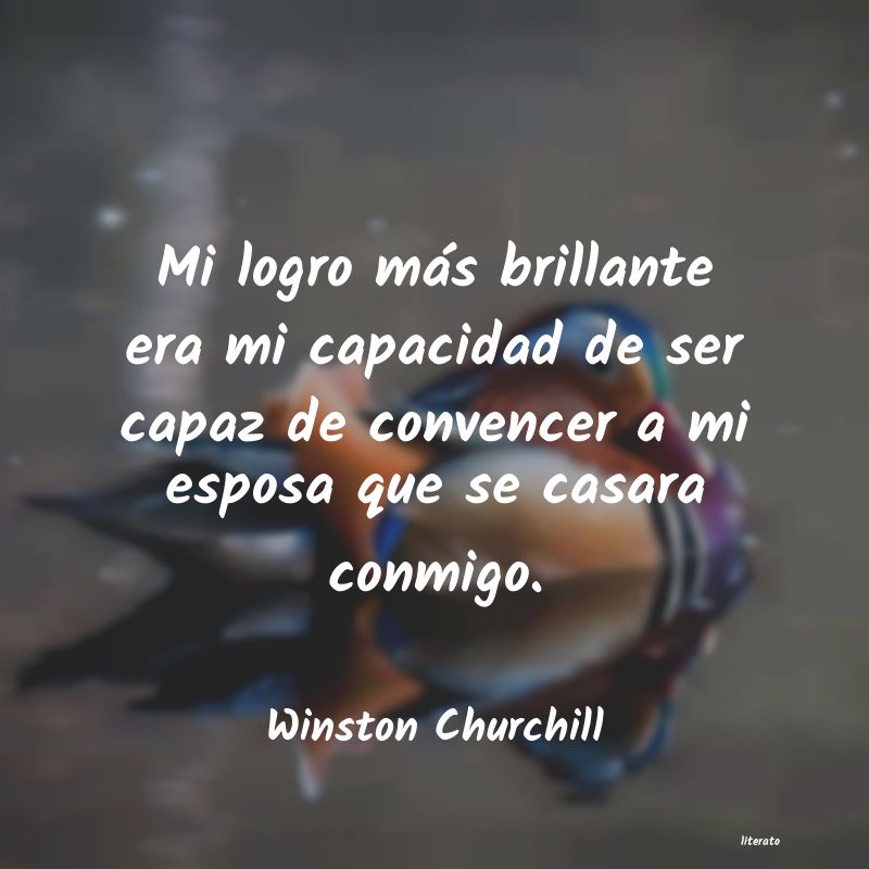 frases de Winston Churchill
