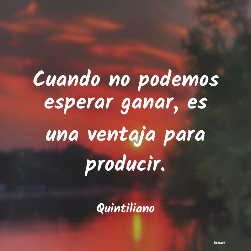 frases de Quintiliano