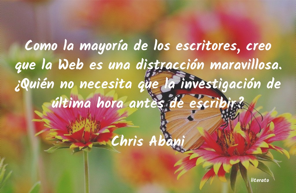 frases de Chris Abani