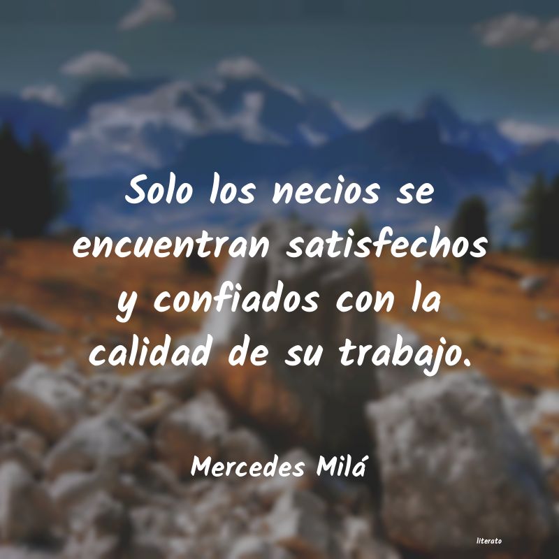 Frases de Mercedes Milá