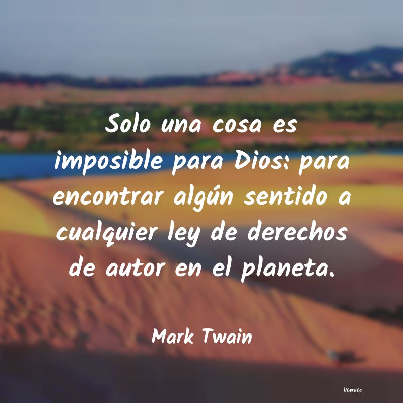 Frases de Mark Twain