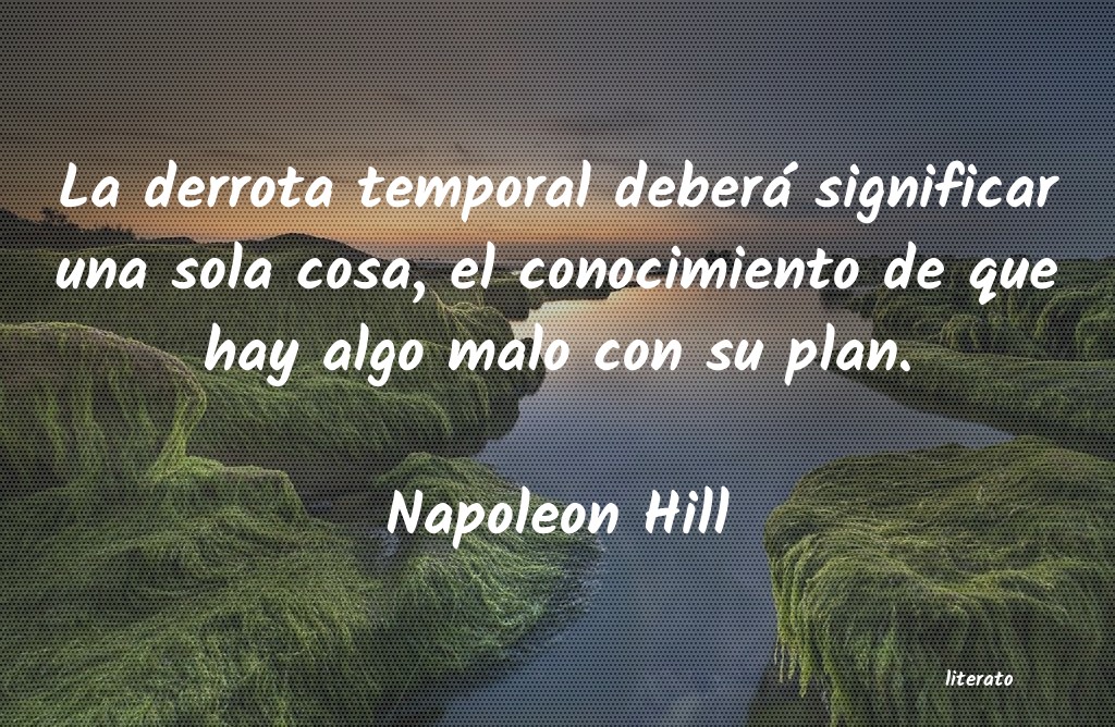frases de Napoleon Hill