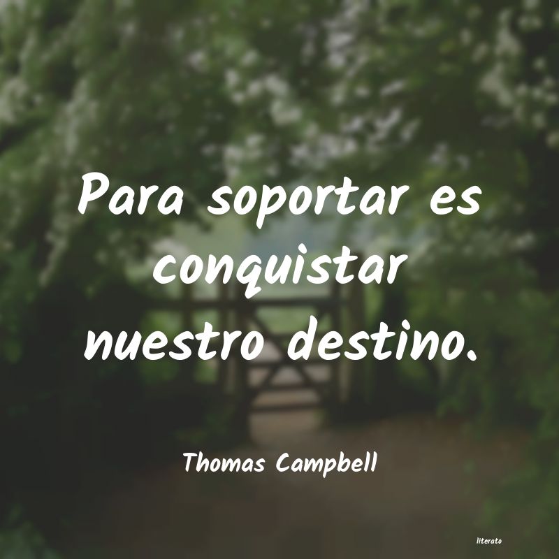 Frases de Thomas Campbell