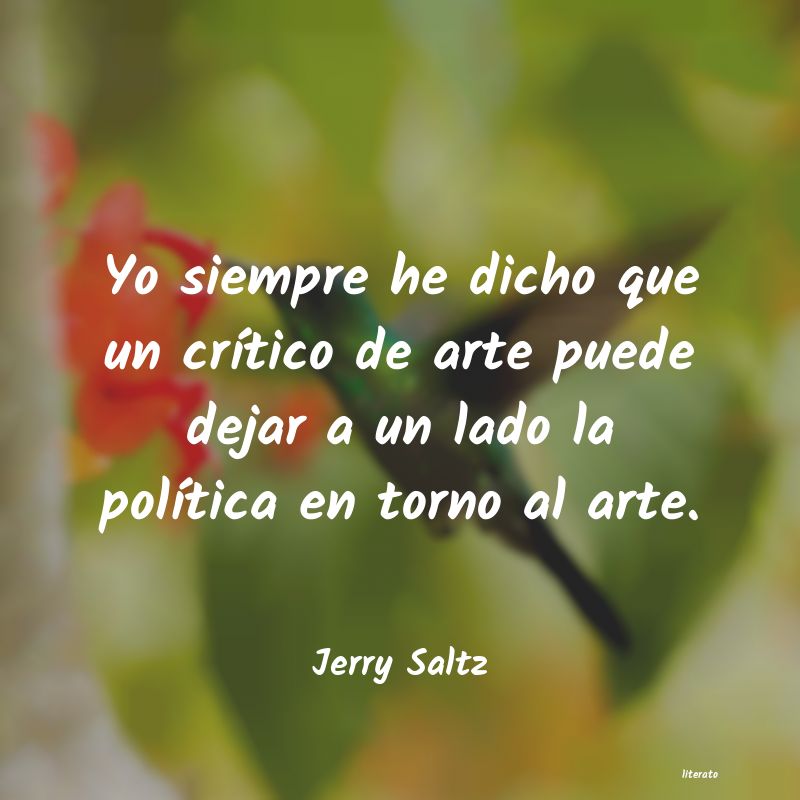 frases de Jerry Saltz