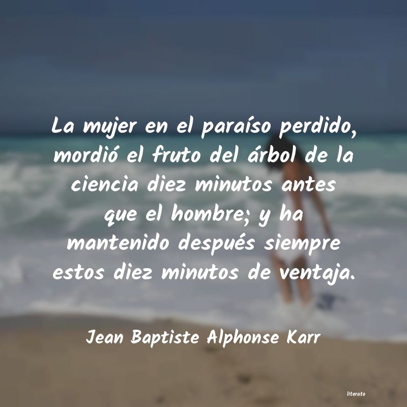 Frases de Jean Baptiste Alphonse Karr