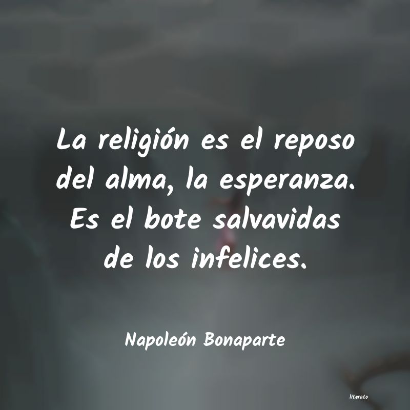 frases de NapoleÃ³n Bonaparte