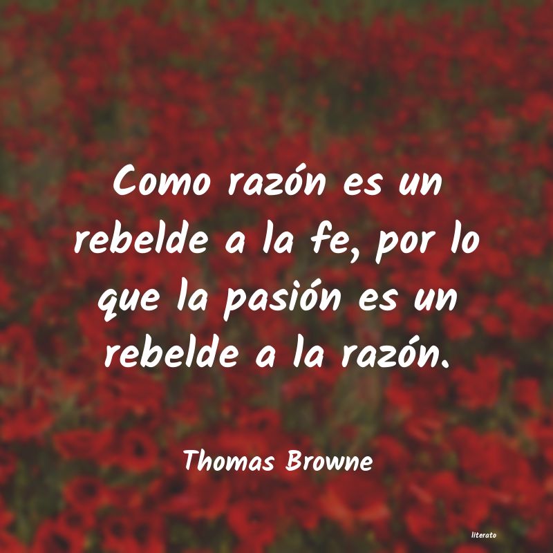 Frases de Thomas Browne