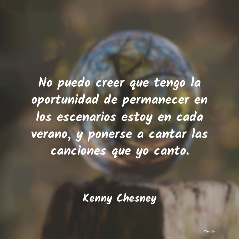 frases de Kenny Chesney
