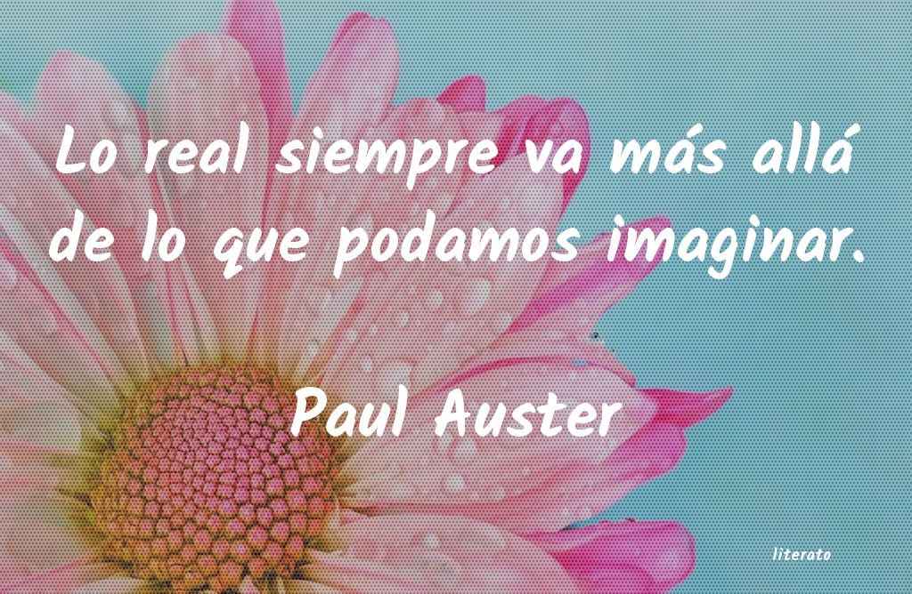 Frases de Paul Auster