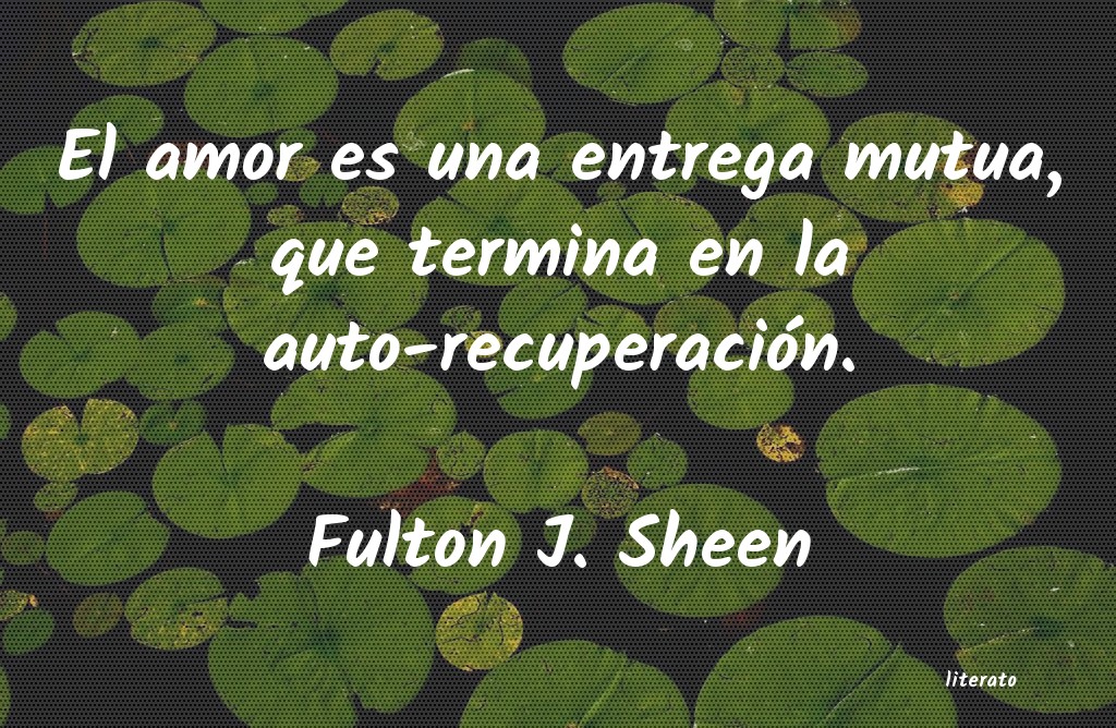frases de Fulton J. Sheen