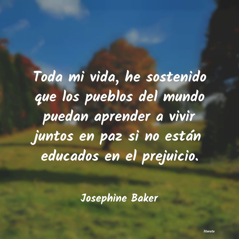 Frases de Josephine Baker