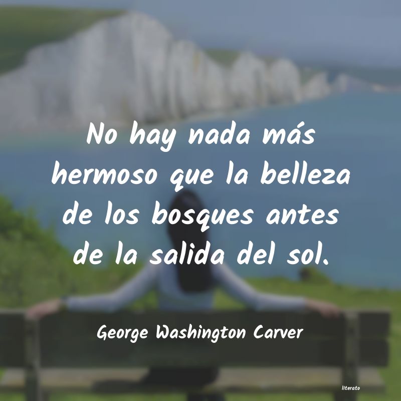 Frases de George Washington Carver