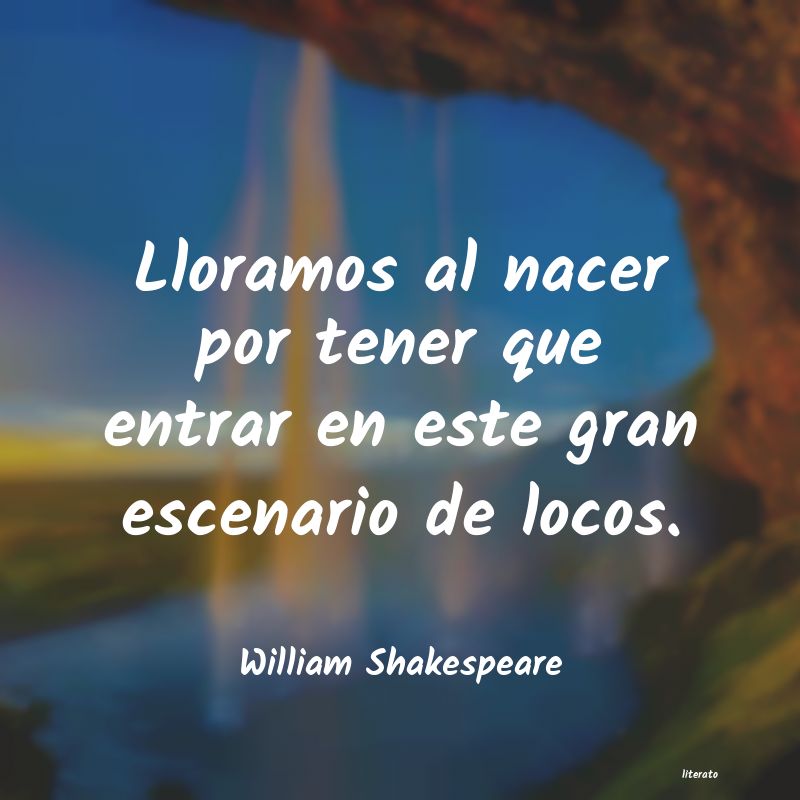 Frases de William Shakespeare