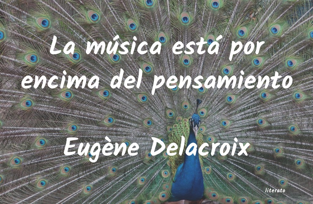 Frases de Eugène Delacroix