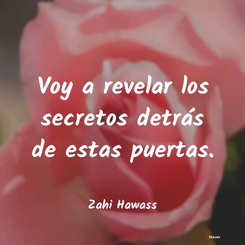 Frases de Zahi Hawass