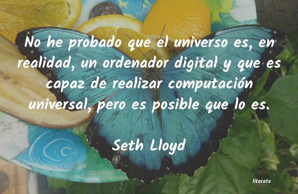 Frases de Seth Lloyd