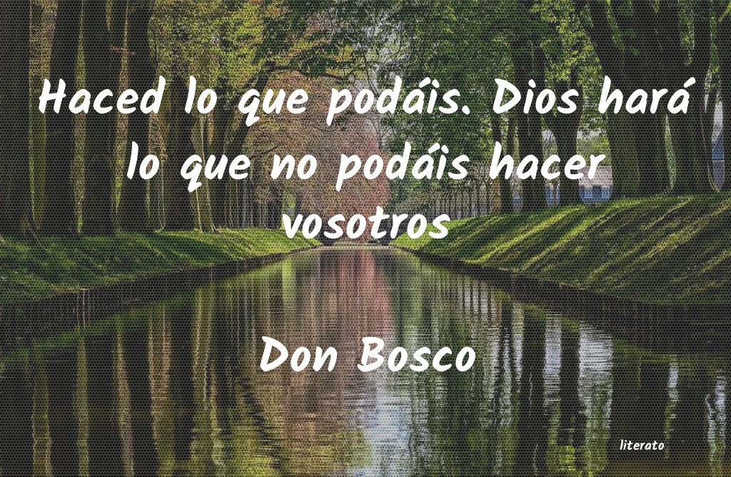 frases de Don Bosco