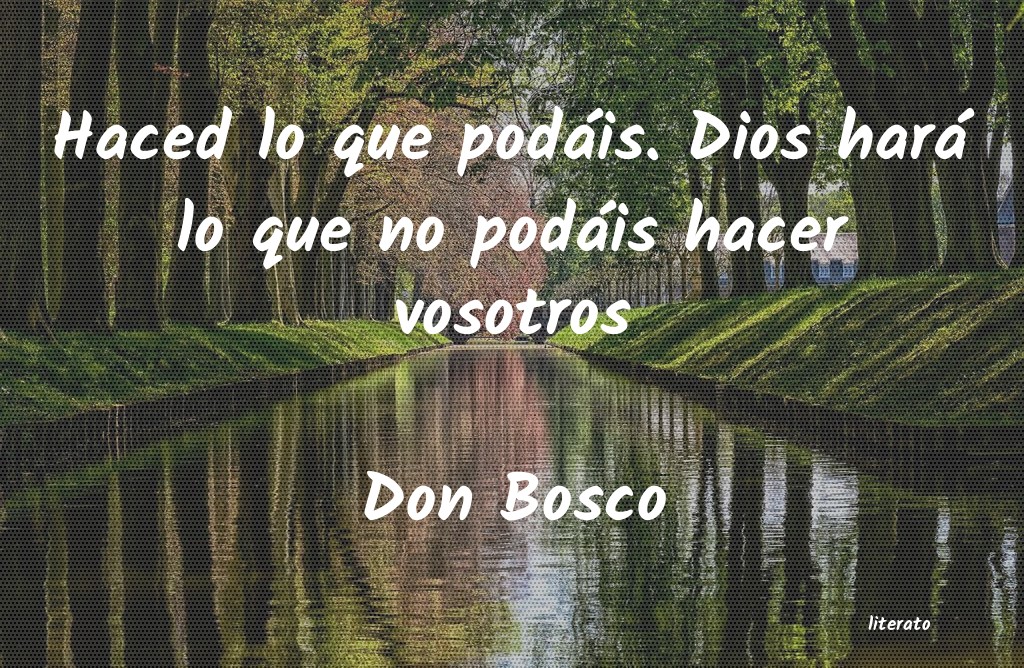 Frases de Don Bosco