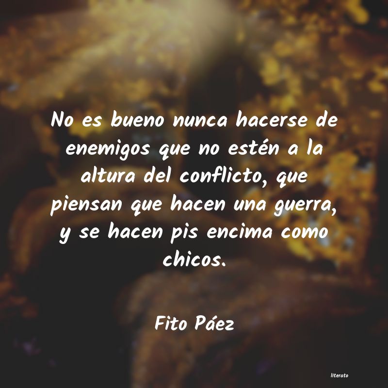 Frases de Fito Páez