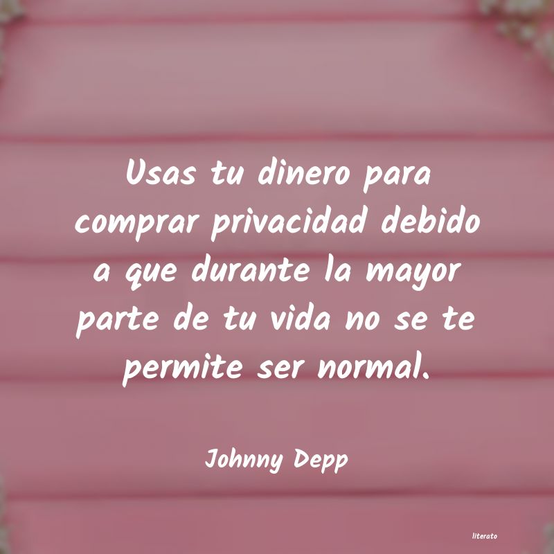 frases de Johnny Depp