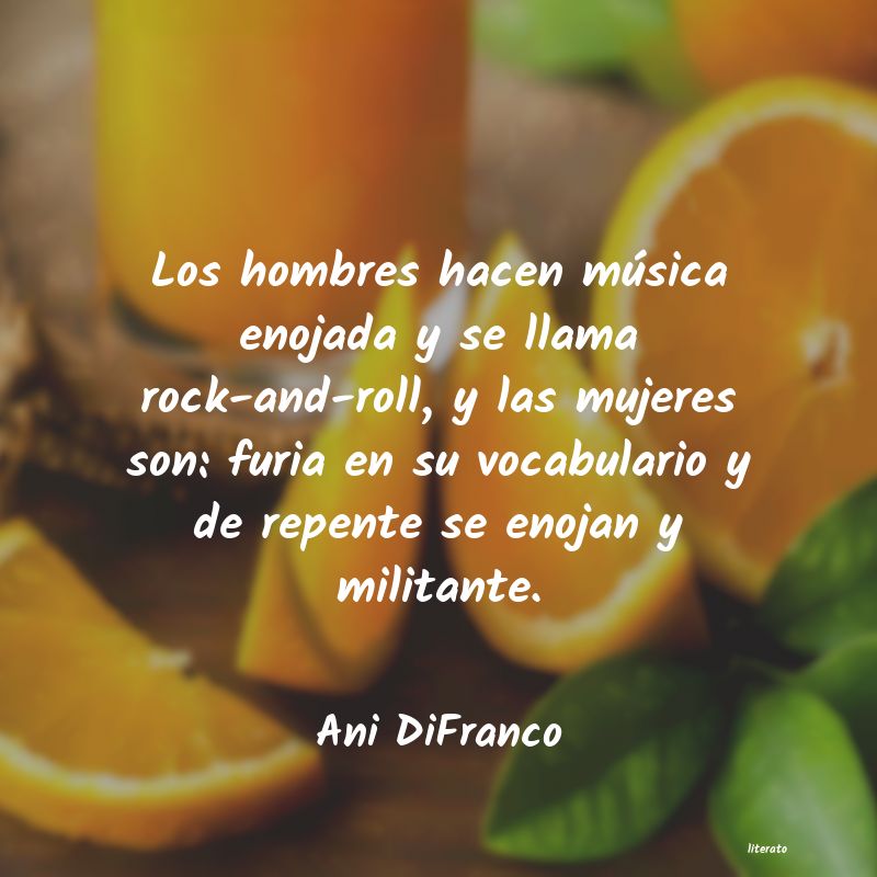 Frases de Ani DiFranco