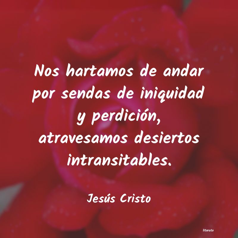 Frases de Jesús Cristo