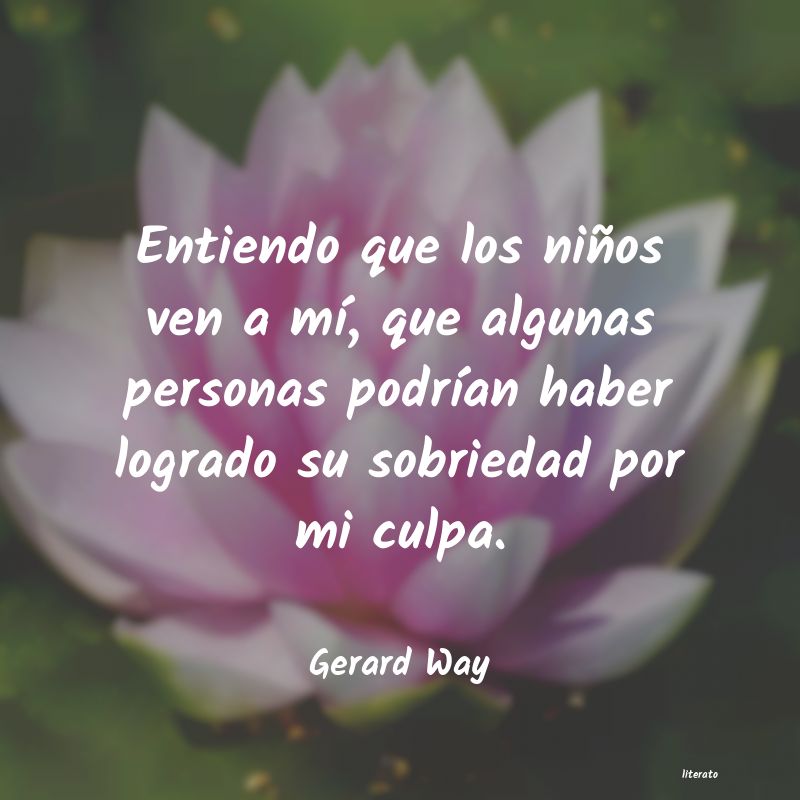 Frases de Gerard Way