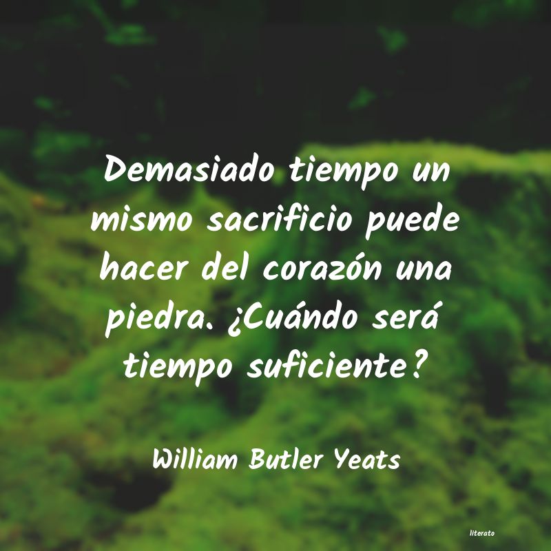 frases de William Butler Yeats