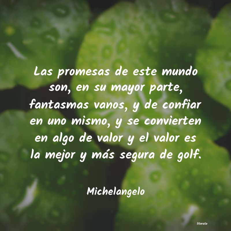 frases de Michelangelo