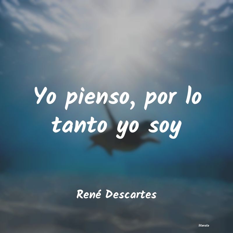 Frases de René Descartes