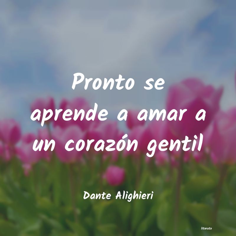 Frases de Dante Alighieri