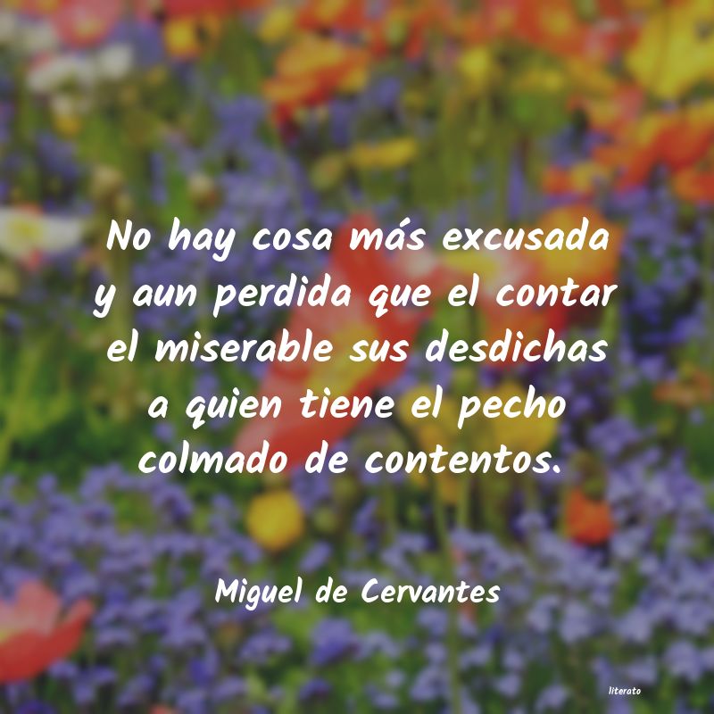 Frases de Miguel de Cervantes