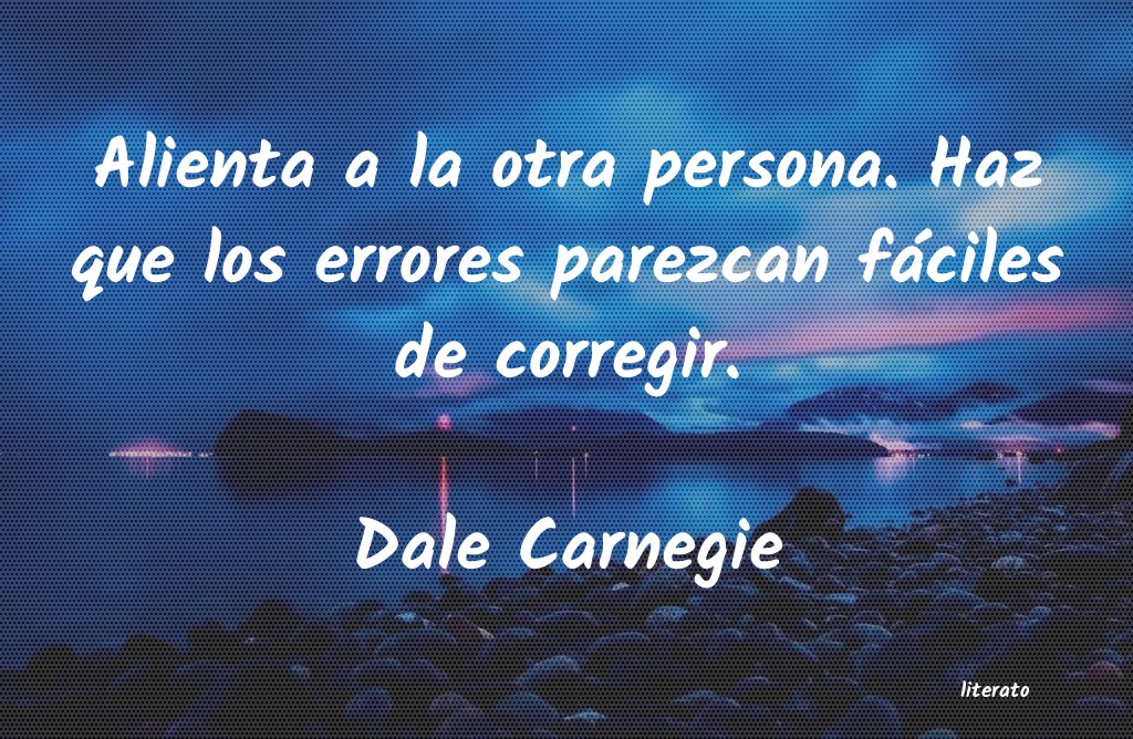 frases de Dale Carnegie