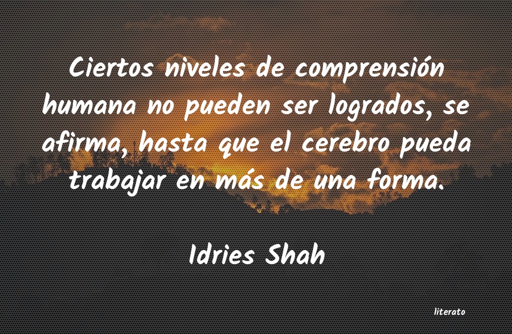 frases de Idries Shah