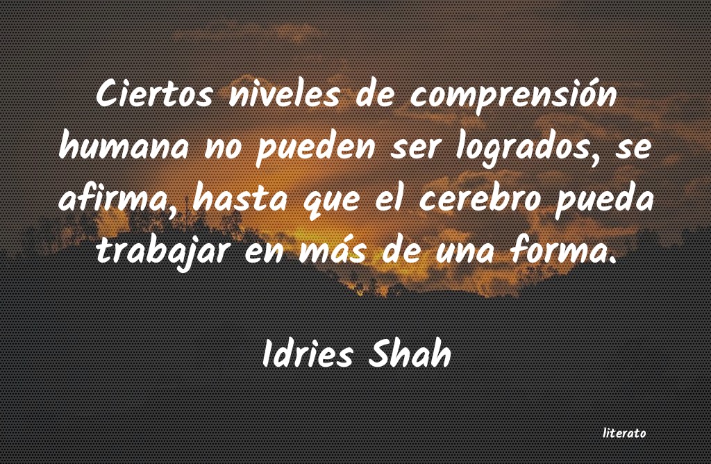 Frases de Idries Shah