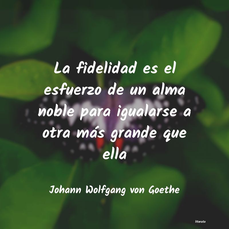 Frases de Johann Wolfgang von Goethe