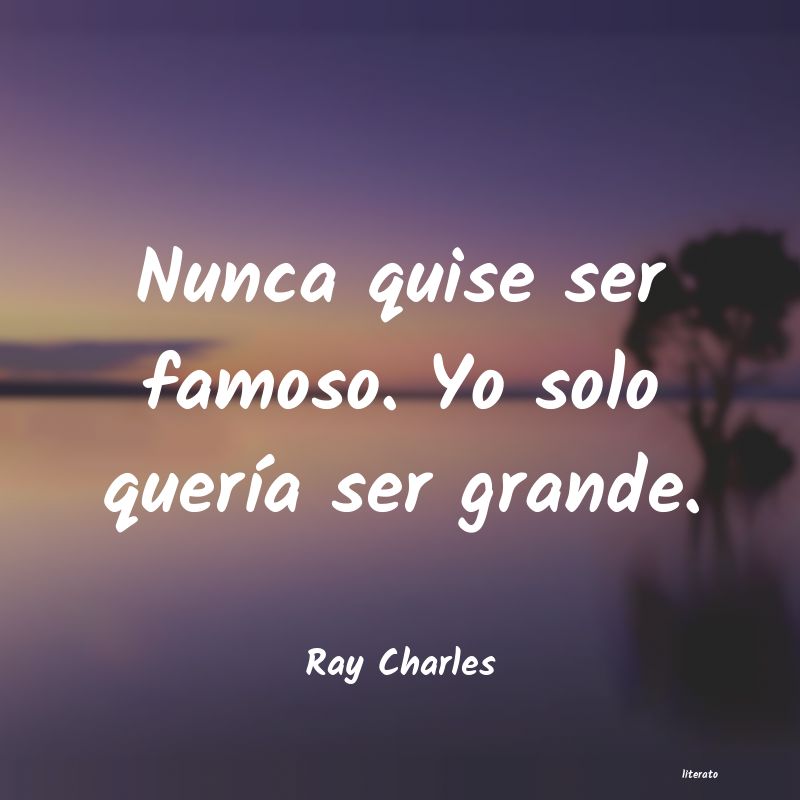 Frases de Ray Charles