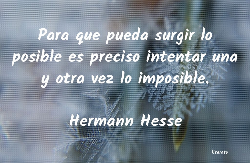 Frases de Hermann Hesse