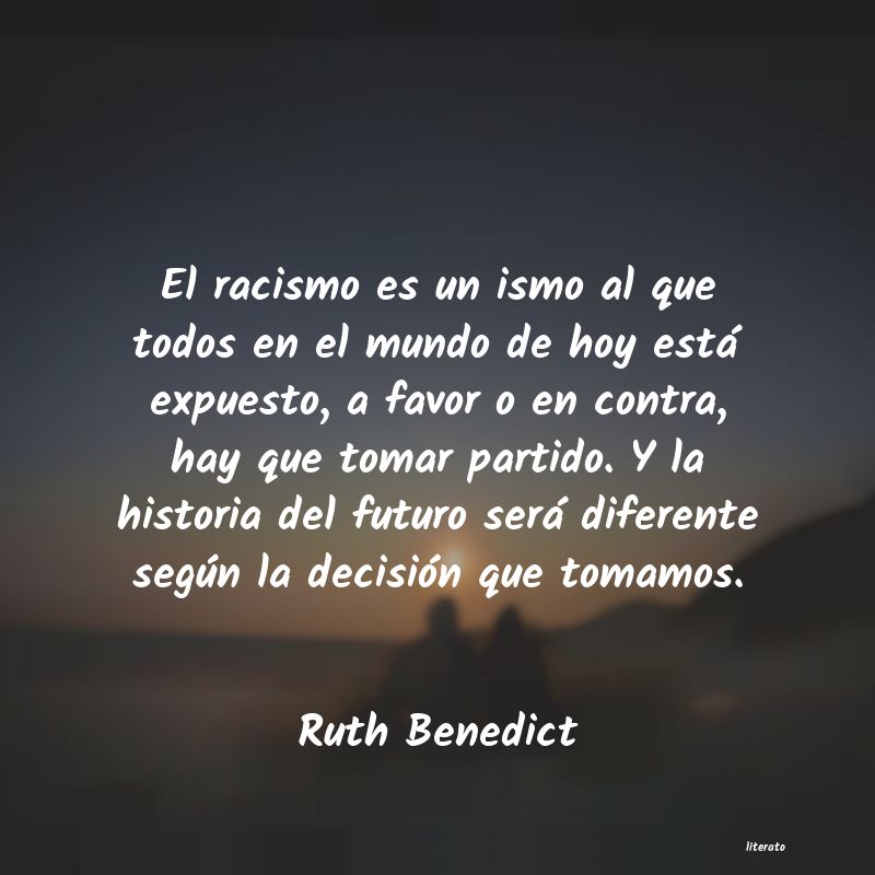 Frases de Ruth Benedict
