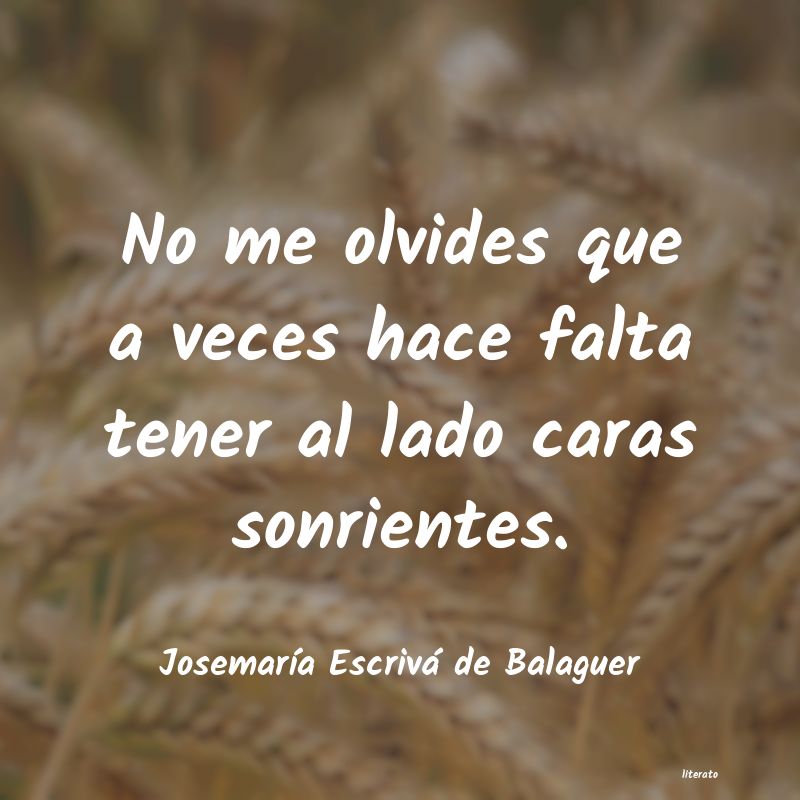frases de JosemarÃa Escrivá de Balaguer